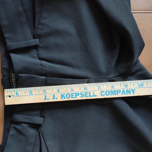 WHBM Black Slim Leg Sz 00R - Picture 9 of 10